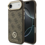Guess Case 4G Strass Logo Magsafe For Iphone Air Brown - (GUHMP17MP4GRMDEW)