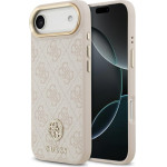 Guess Case 4G Strass Logo Magsafe For Iphone Air Pink - (GUHMP17MP4GRMDEP)