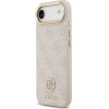 Guess Case 4G Strass Logo Magsafe For Iphone Air Pink - (GUHMP17MP4GRMDEP)