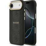 Guess Case 4G Stripe Magsafe For Iphone 17 Air Black - (GUHMP17MPG4SEMCK)
