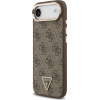 Guess Case 4G Triangle Logo Magsafe For Iphone Air Brown Gold - (GUHMP17MP4GTDGMW)