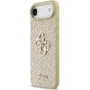 Guess Case Fixed Glitter Big 4G For Iphone Air Gold - (GUHCP17MHG4SGD)