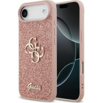 Guess Case Fixed Glitter Big 4G For Iphone Air Pink - (GUHCP17MHG4SGP)