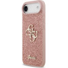 Guess Case Fixed Glitter Big 4G For Iphone Air Pink - (GUHCP17MHG4SGP)