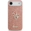 Guess Case Fixed Glitter Big 4G For Iphone Air Pink - (GUHCP17MHG4SGP)