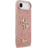 Guess Case Fixed Glitter Big 4G For Iphone Air Pink - (GUHCP17MHG4SGP)