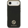 Guess Case Grained Strass Logo Magsafe For Iphone Air Black - (GUHMP17MPGCRMDEK)