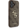 Guess Etui 4G Strap 4G Classic Logo Do Iphone 16 Brazowy - (GUHCP16SP4GMGSW)