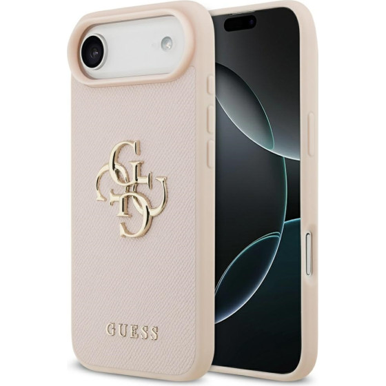 Guess Etui Grained Big 4G & Classic Logo Do Iphone Air Rozowy - (GUHCP17MPGT4MBP)