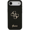 Guess Fixed Glitter Big 4G Case For Iphone Air Black - (GUHCP17MHG4SGK)