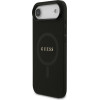 Guess Saffiano Classic Logo Magsafe Case For Iphone Air Black - (GUHMP17MPSAHMCK)