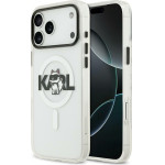 Karl Lagerfeld Etui Iml Choupette Sketch Logo Magsafe Do Iphone 17 Przezroczysty - (KLHMP17SHGCHGKBT)