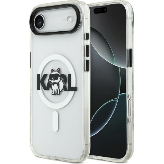 Karl Lagerfeld Etui Iml Choupette Sketch Logo Magsafe Do Iphone Air Przezroczysty - (KLHMP17MHGCHGKBT)