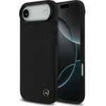 MERCEDES Etui Leather Large Laurel Leave Magsafe Do Iphone Air Czarny - (MEHMP17M25ROOLK)