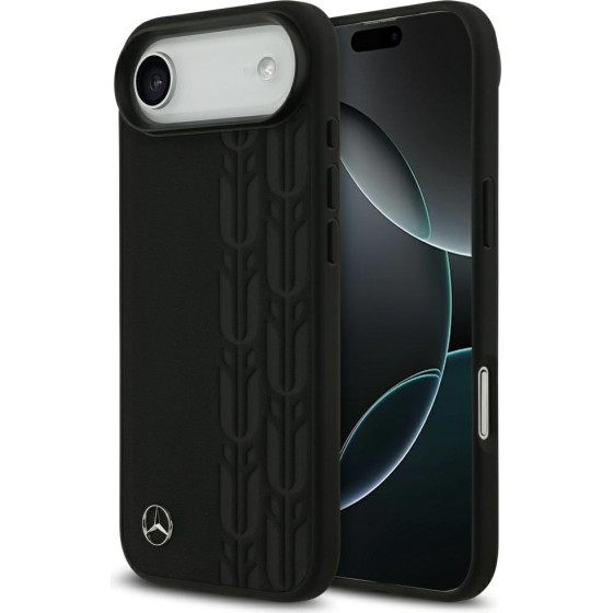 MERCEDES Etui Leather Laurel Leaves Magsafe Do Iphone Air Czarny - (MEHMP17M25RDSLAK)