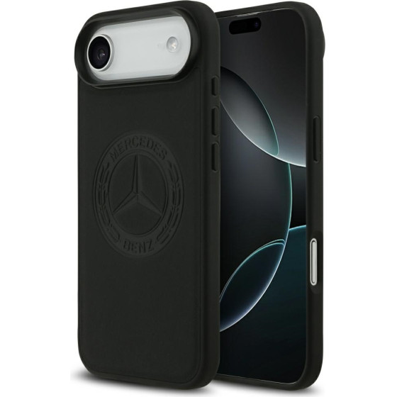 MERCEDES Etui Leather Vintage Logo Magsafe Do Iphone Air Czarny - (MEHMP17M25RICVLK)