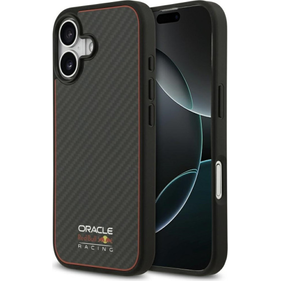 Red Bull Case Kevlar Logo Matt Magsafe For Iphone 17 Black - (RBHMP17S24CFOSK)