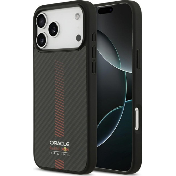 Red Bull Case Kevlar Powerbar Magsafe For Iphone 17 Pro Max Black - (RBHMP17X24CFGSMK)