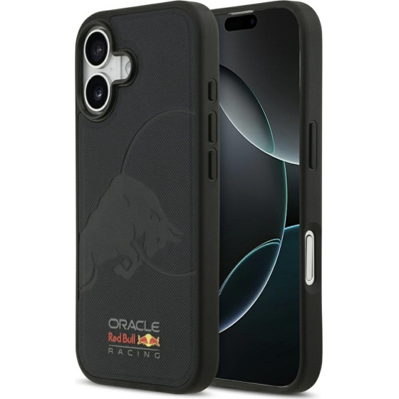 Red Bull Case Meshed Debossed Bull Magsafe For Iphone 17 Navy - (RBHMP17S24PUBUFV)