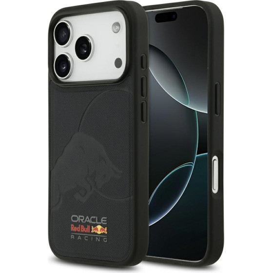 Red Bull Case Meshed Debossed Bull Magsafe For Iphone 17 Pro Navy - (RBHMP17L24PUBUFV)