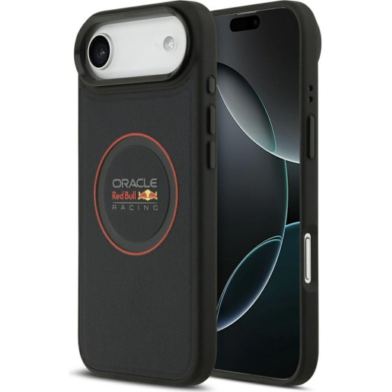 Red Bull Case Meshed Red Ring & Metal Buttons Magsafe For Iphone 17 Air Navy - (RBHMP17M24PUILVR)
