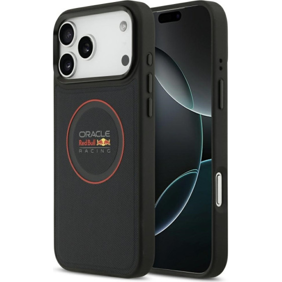 Red Bull Case Meshed Red Ring & Metal Buttons Magsafe For Iphone 17 Pro Max Navy - (RBHMP17X24PUILVR)