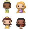Funko Pocket Pop! Capsule: Princess Holiday - Moana, Belle, Tiana, Rapunzel (Blind Box/Random) Vinyl Figures