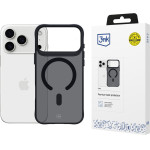 3MK Protection 3MK Smoke Magcase For Iphone 17 Pro - Black Semi-Transparent - (W-3SmoMaCa-AIP17P-0)