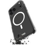 Puro Impact Clear D3O TPU+Pc Case Compatible With Magsafe For Iphone 17 Pro Max - Transparent - (PUIPC17P69IMPCLD3OTR)