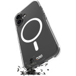 Puro Impact Clear D3O TPU+Pc Magsafe Compatible Case For Iphone 17 - Transparent - (PUIPC1763IMPCLD3OTR)