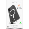Puro Impact Clear D3O TPU+Pc Magsafe Compatible Case For Iphone 17 - Transparent - (PUIPC1763IMPCLD3OTR)