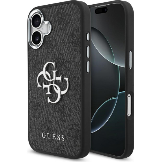 Guess - Hardcase Big 4G Logo Classic Logo - Iphone 17 - Black - (GUHCP17SP4G4SMCK)