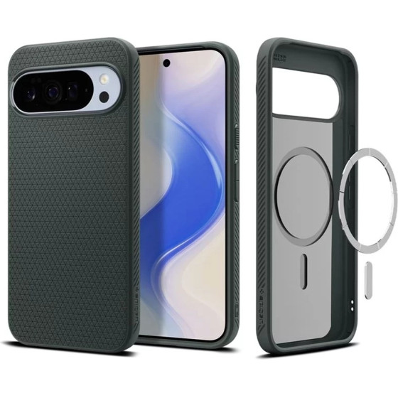 Spigen - Liquid Air Magsafe - Google Pixel 10 Pro Xl - Abyss Green