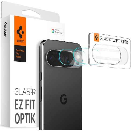 Spigen - Optik.Tr Camera Glass (2 pack) - Google Pixel 10 Pro - Crystal Clear - (AGL09662)