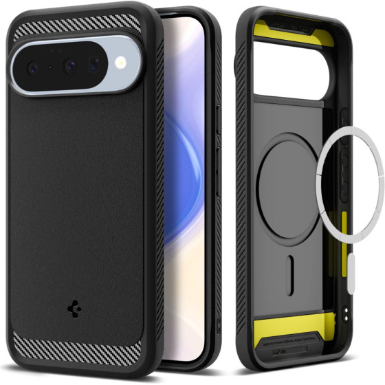 Spigen - Rugged Armor Magsafe - Google Pixel 10 / 10 Pro - Matte Black - (ACS09698)