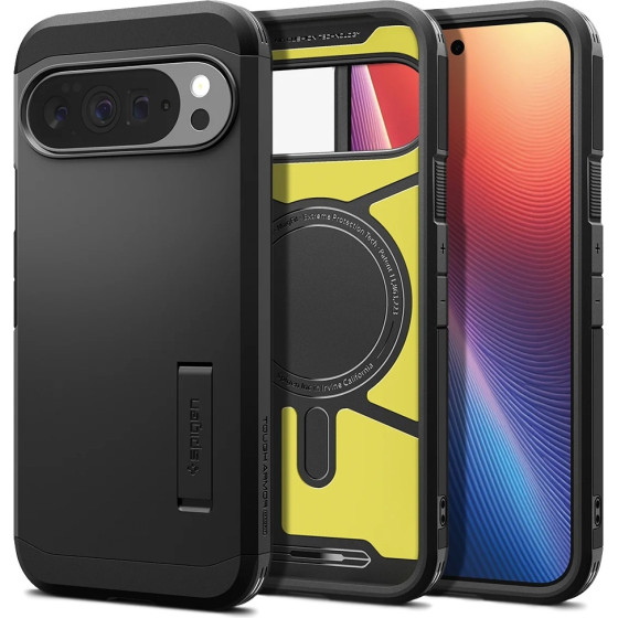Spigen - Tough Armor Magsafe - Google Pixel 10 Pro Xl - Black