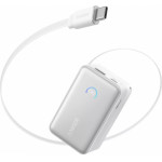 Anker Powerbank Nano, 10000mAh, 45W, Qc + PD, White - (A1638H21)