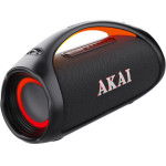 Akai �kai ������ ��������� ����� Bluetooth 110W RMS, AUX-IN, Usb �� LED, IPX6 - (Wavestormer)