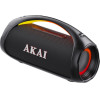 Akai �kai ������ ��������� ����� Bluetooth 110W RMS, AUX-IN, Usb �� LED, IPX6 - (Wavestormer)