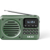Akai ������� ���� ������ ����� ��������� FM/AM, Bluetooth, USB, Microsd - (APR-300)