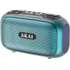 Akai ����� ������ ��������� FM/AM, REC, Bluetooth 5.3, Rgb LED, 1800mAh - (APR-700)