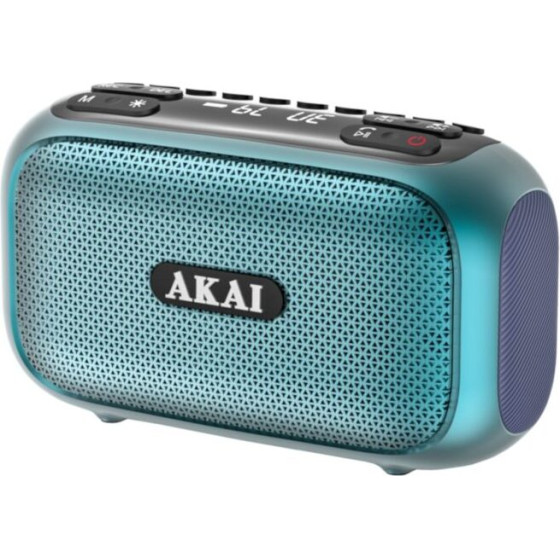 Akai ����� ������ ��������� FM/AM, REC, Bluetooth 5.3, Rgb LED, 1800mAh - (APR-700)
