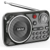 Akai ����� ������ ��������� �� Bluetooth, USB, TF, REC, ����� ���������� ��� �����-2.5W - (APR-500BK)