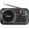 Akai ����� ������ ��������� �� Bluetooth, USB, TF, REC, ����� ���������� ��� �����-2.5W - (APR-500BK)