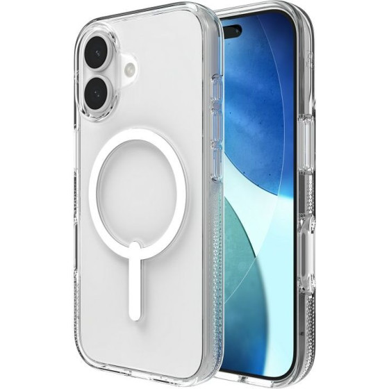 Zagg Case Crystal Palace Snap Compatible With Magsafe For Iphone 17 clear