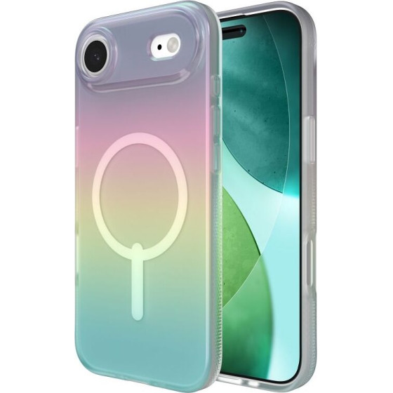 Zagg Case Milan Snap Compatible With Magsafe For Iphone 17 Air iridescent