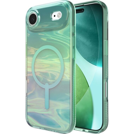 Zagg Case Milan Snap Compatible With Magsafe For Iphone 17 Air Oil slick