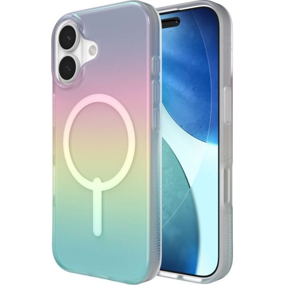 Zagg Case Milan Snap Compatible With Magsafe For Iphone 17 iridescent