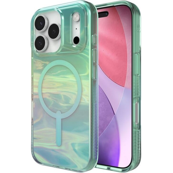 Zagg Case Milan Snap Compatible With Magsafe For Iphone 17 Pro Oil slick