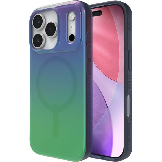 Zagg Case Milan Snap Compatible With Magsafe For Iphone 17 Pro Raven feather